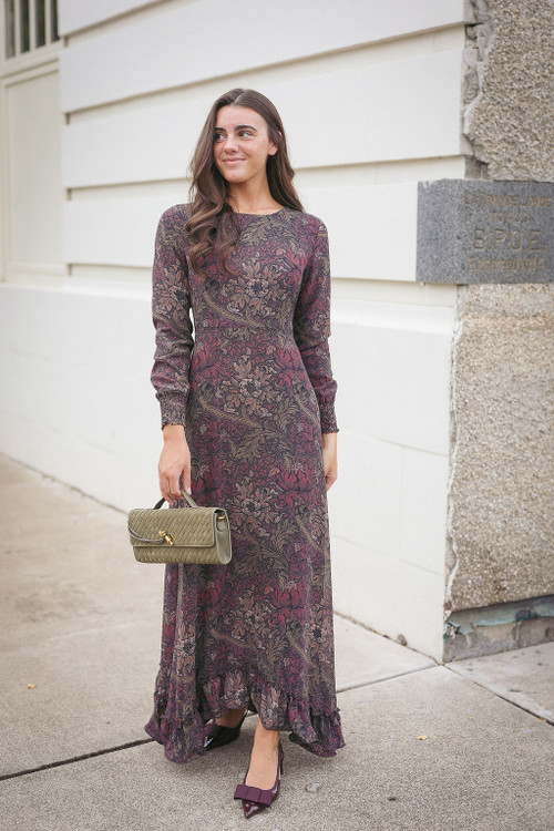 The Crimson Petal Dress