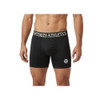 Optimize Athletics Men's Bamboo Boxers Black Front| Optimize Nutrition