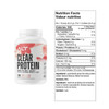 ALT Clear Protein Grass-Fed Whey Isolate Cherry Vanilla Label | Optimize Nutrition