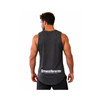 Optimize Nutrition Mens Bamboo Tank Top Charcoal Back | Optimize Nutrition