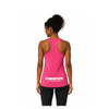 Optimize Nutrition Ladies Cotton Blend Tank Top pink back | Optimize Nutrition