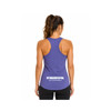 Optimize Nutrition Ladies Cotton Blend Tank Top purple back | Optimize Nutrition