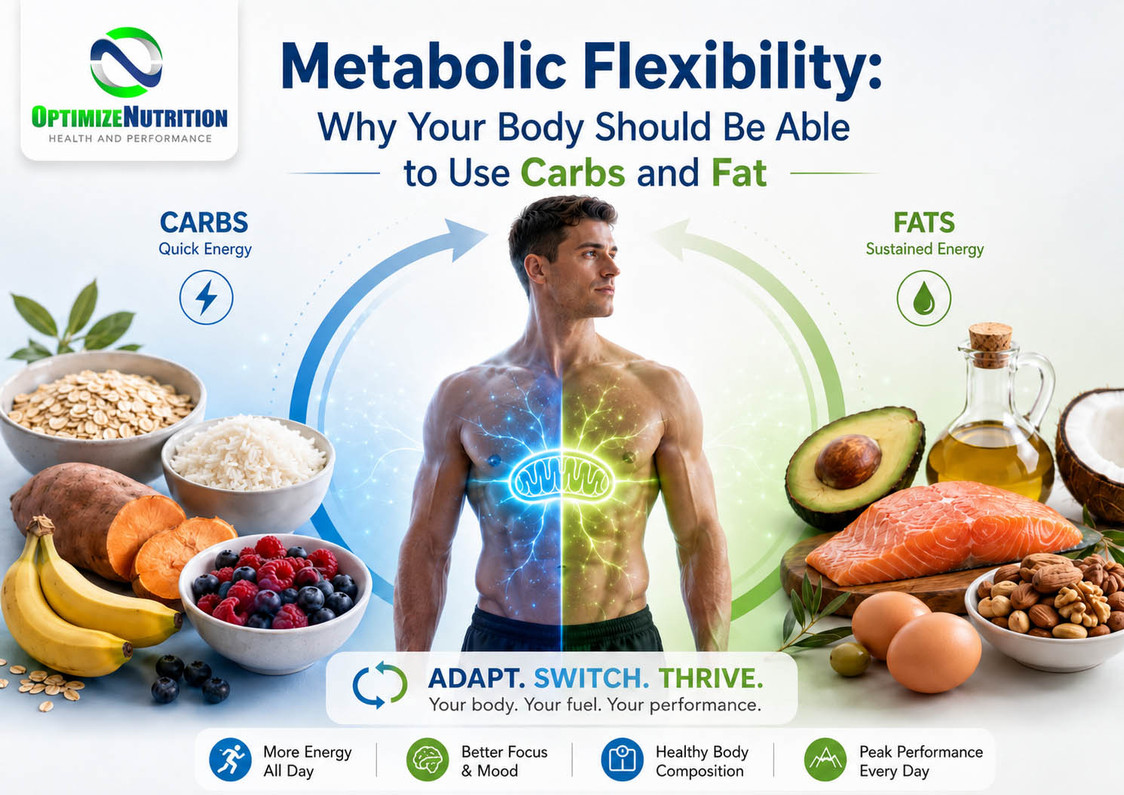 Metabolic Flexibility: Why Your Body Should Be Able to Use Carbs and Fat 