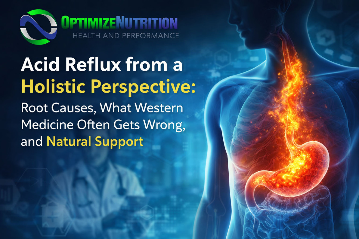Acid Reflux from a Holistic Perspective: Root Causes, What Western Medicine Often Gets Wrong, and Natural Support