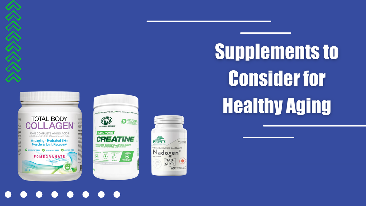 Supplements to Consider for Healthy Aging