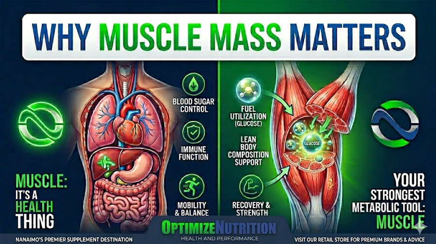 Why Muscle Mass Matters for Health, Metabolism, and Healthy Body Composition