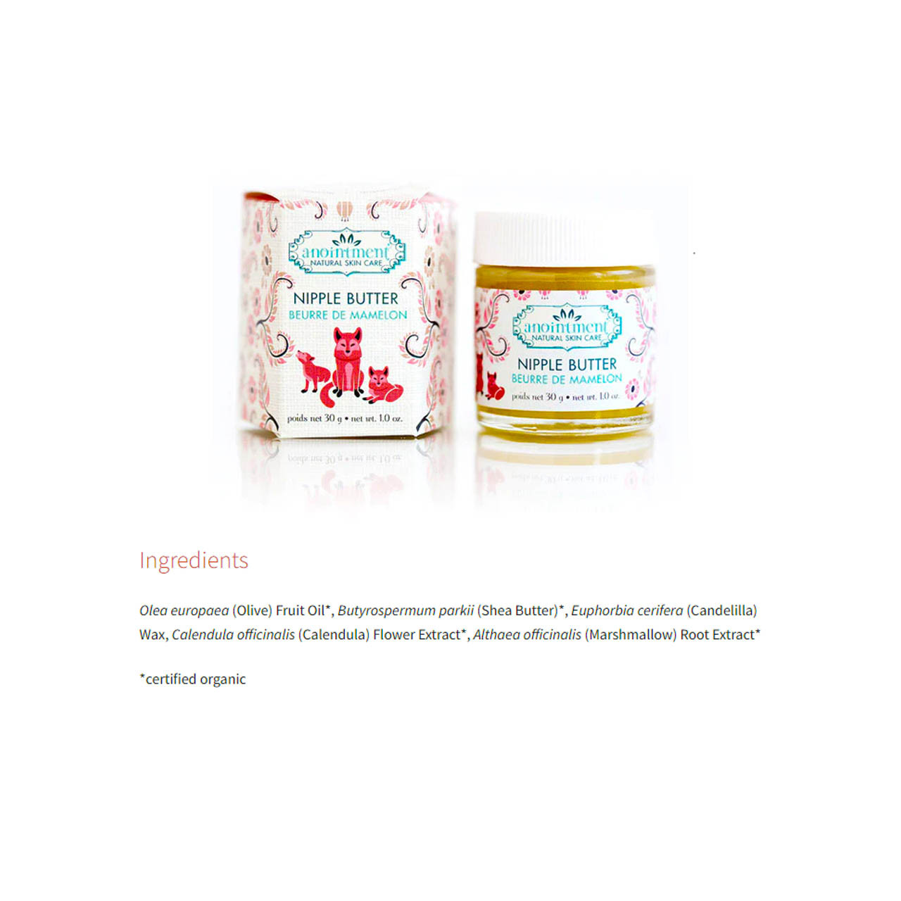 Anointment Nipple Butter 30g