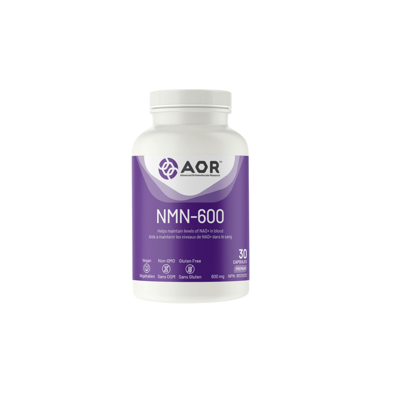 AOR NMN-600 30Cap | Optimize Nutrition