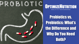 Probiotics vs. Prebiotics: What’s the Difference and Why Do You Need Both?