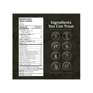 Organic Traditions Chlorella Powder 150g Ingredients | Optimize Nutrition