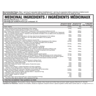 Magnum Heat Accelerated 120Cap Ingredients | Optimize Nutrition