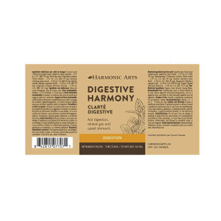 Harmonic Arts Digestive Harmony Ingredients | Optimize Nutrition