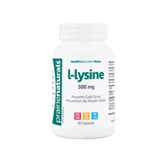 Prairie Naturals L-Lysine 500mg 90Cap | Optimize Nutrition