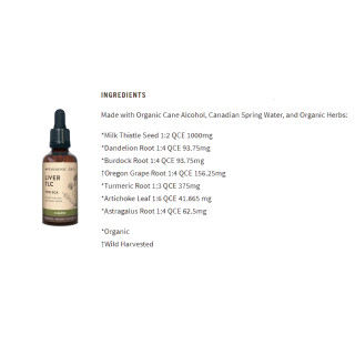 Harmonic Arts Liver TLC Nutritional Facts | Optimize Nutrition