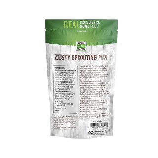 Now Zesty Sprouting Mix Ingredients | Optimize Nutrition