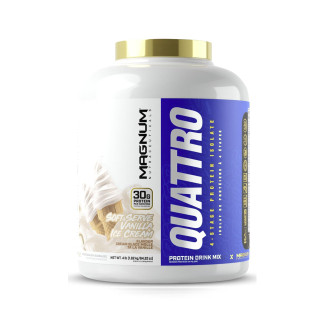 Magnum Quattro 4lb Protein Vanilla Ice Cream | Optimize Nutrition