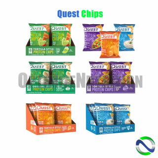 Quest Tortilla Style Protein Chips Box 8 Pack | Optimizenutrition.ca
