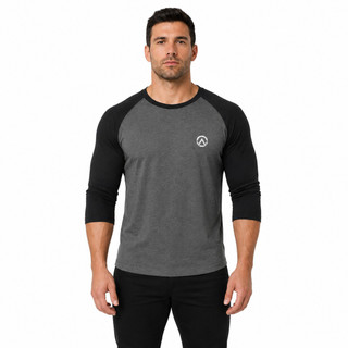Optimize Athletics Bamboo Baseball T 3/4 Sleeve | Optimize Nutrition