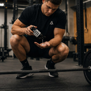 Optimize Athletics Liquid Chalk 250ml Lifestyle | Optimize Nutrition