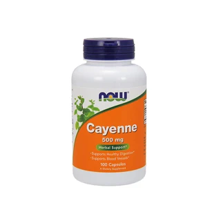 Now Cayenne 500mg 100caps | Optimize Nutrition