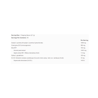 Natural Factors RegenerLife Ingredients | Optimize Nutrition