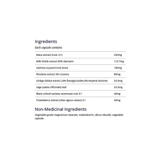 CanPrev Meno Prev + Mood & Memory ingredients | Optimize Nutrition