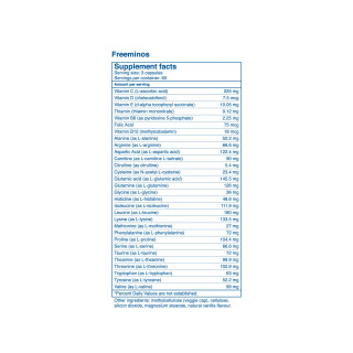 TrueHope Freeminos Brain Health ingredients | Optimize Nutrition