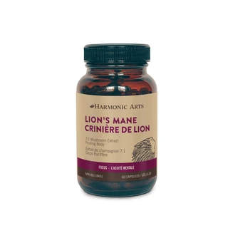 Harmonic Arts Lions Mane 7:1 Extract 60Cap | Optimize Nutrition