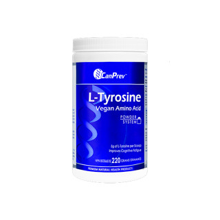 CanPrev L-Tyrosine Vegan Amino Acid 220g | Optimize Nutrition