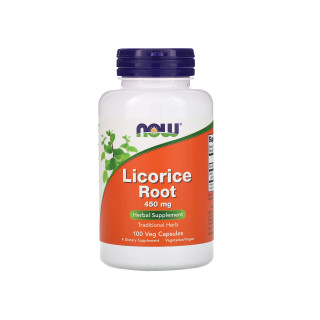 Now Licorice Root 450mg 100Cap | optimize nutrition