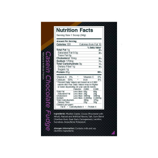 Rule 1 Casein 2lb ingredients | Optimize Nutrition