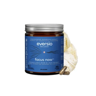 Eversio Wellness Focus Lions Mane 8:1 Extract 500mg 60Vcap | Optimize Nutrition