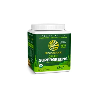 SunWarrior Ormus Super Greens Mint | Optimize Nutrition