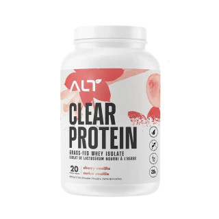 ALT Clear Protein Grass-Fed Whey Isolate 1.1lb Cherry Vanilla | Optimize Nutrition