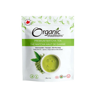 Organic Traditions Premium Matcha Tea 100g | Optimize Nutrition