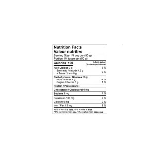 Second Spring Sprouted Millet 454g Ingredients | Optimize Nutrition