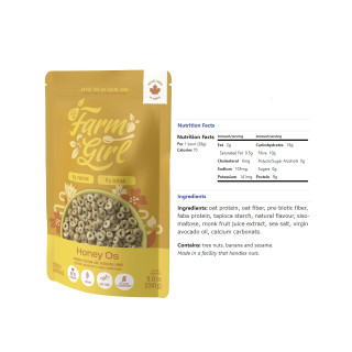 Farm Girl Cereal 280g honey Os Ingredients | Optimize Nutrition