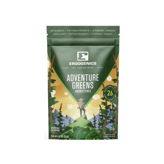 Ergogenics Adventure Greens Powder 210g Unsweetened | Optimize Nutrition