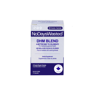 No Days Wasted DHM Blend 5 Packets 10Caps | Optimize Nutrition