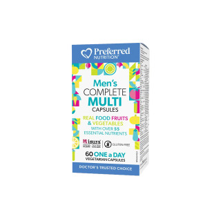 Preferred Nutrition Men's Complete Multi 60vcap | Optimize Nutrition