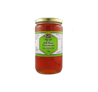 Dutchman's Gold Summer Blossom Raw Honey 1kg | Optimize Nutrition