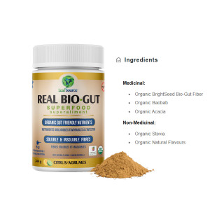 Leaf Source Real Bio Gut Citrus Ingredients | Optimize Nutrition