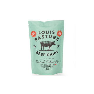 Louis Pastures Beef Chips 42g | Optimize Nutrition