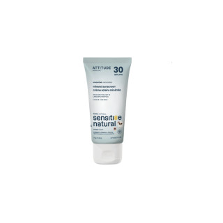 Attitude Baby Mineral Sunscreen for Sensitive Skin SPF30 150g Unscented | Optimize Nutrition