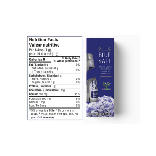 Eupherbia Blue Salt Shaker Course 100g Nutrition Facts | Optimize Nutrition