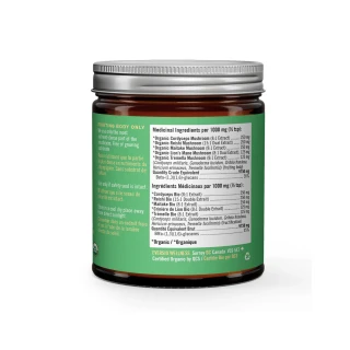 Eversio Wellness Organic 5 Mushroom Blend Extracts Ingredients | Optimize Nutrition