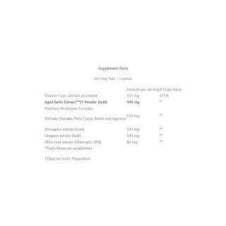 Kyolic Immuni-Shield 90cap Ingredients | Optimize Nutrition