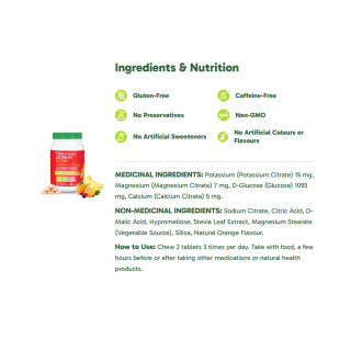Organika Electrolyte Salt Tabs Ingredients | Optimize Nutrition