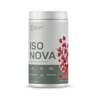 Fortitude Health Iso Nova Clear Protein 1.5lb Frozen Raz | Optimize Nutrition