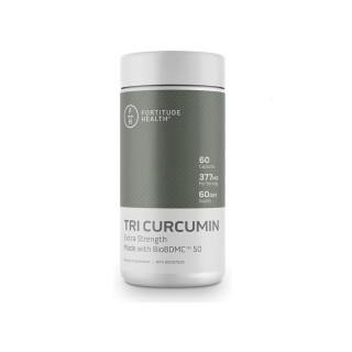 Fortitude Health Tri Curcumin BioBDMC 50 377mg 260Caps | Optimize Nutrition